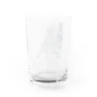キジトラ招福堂の猫も唸るしみじみ飲みたいコップ酒専用 Water Glass :back
