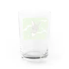 うさぎのすみれさんのタンポポの郵便屋さん Water Glass :back