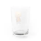 愛犬描処 プルーデンスのおしゃれトイプー Water Glass :back