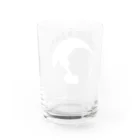 あとぺと🗣🐈atopetoのoshima white Water Glass :back