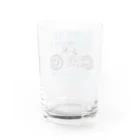 KEISのハーレー モーターサイクル Water Glass :back