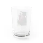 ズシ店のねむねむ娘　西洋画 Water Glass :back