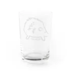 ジャラシウスのハリネズミ（横） Water Glass :back