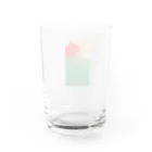 檸檬倶楽部の青緑 Water Glass :back