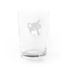 いんでないかいストアの黒柴のたいが Water Glass :back