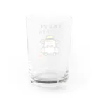 うさぎまるえkawaiishop の豚汁兄弟ぷぅ花粉症２ Water Glass :back