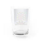ひとつのイベリス Water Glass :back