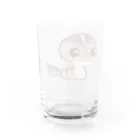 藍色Zooのノーマルストライプニシアフちゃん Water Glass :back