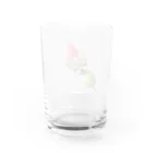 プリンセスモルモットのチワワ三色団子🍡 Water Glass :back