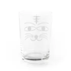 しる猫☆ミ雑貨店の見つめてにゃんにゃん Water Glass :back