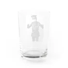 男装の麗人ショップの軍装の男装の麗人グッズ Water Glass :back