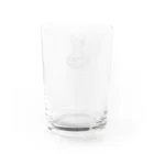 とらぼてんのすましたタンポポ Water Glass :back