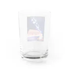 チョークアートゆらり沖縄の沖縄の華 Water Glass :back