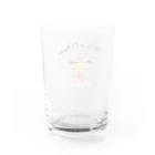 きゃらめる屋のyu-sya saku chan Water Glass :back