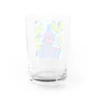 カマキリ田中の目が痛いグラス Water Glass :back