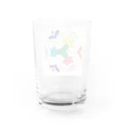 アトリエ　ＳＵＰＵのねこマンダラ Water Glass :back