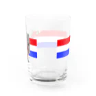 あこわーるどのほうらいえそコップ Water Glass :back