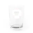 しおりの花粉症の未確認生物もこもこ Water Glass :back