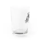 芋活.comのイラガ Water Glass :back