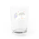 もちもちヌートリアのゆるゆる犬張り子さん Water Glass :back