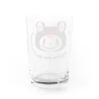 ハンクソンの笑顔でケロル Water Glass :back