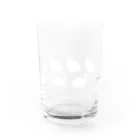 めんふぃすの白うさぎ Water Glass :back