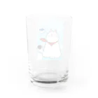 Kuloのでぶねこちゃん Water Glass :back