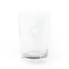 もさサウルスのもさもさモササウルス Water Glass :back