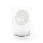 ほほらら工房 SUZURI支店の清酒小桜黒 Water Glass :back