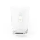 居酒屋のビールに国境なし Water Glass :back