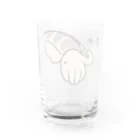 まいにちめんだこのお店のこぶしめ Water Glass :back