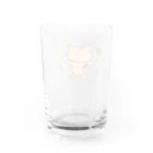 eigoyaのすきっぷする茶トラ猫 Water Glass :back