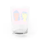 chikkaのみてよ私たちを Water Glass :back