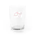 アメリカンベース のナスカのサル　さる Water Glass :back