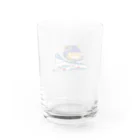 hitohana*＋α《ヒトハナ＋α》のブルーニャンパルス Water Glass :back