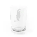 大日本蝋燭足１本組合のぶちあげ昇龍拳 Water Glass :back