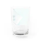 古春一生(Koharu Issey)の今日じゃない。(海と靴) Water Glass :back