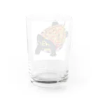 316(MIHIRO)の子亀のクサガメ Water Glass :back