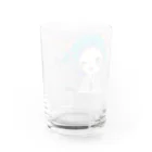 ゆきみかんのゆきは卒業 Water Glass :back