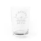 ロッキンプールのPOOL'S GYM Water Glass :back