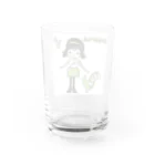 桃華のスズランの妖精さん Water Glass :back