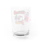 暗蔵喫茶Killer饅頭の紅いクリームソーダとKillerシフォン Water Glass :back