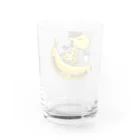 まがりDEバナナのまがりDEバナナ Water Glass :back