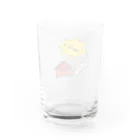 シャケのメンダコのニートちゃん　Ｆ グラス反対面