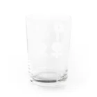 フラミンゴ洋裁店のお花 Water Glass :back