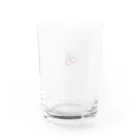 ごめんなさいのドット絵　さくらんぼ Water Glass :back