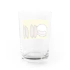 ダイナマイト87ねこ大商会のうなぎの蒲焼きを立てまくるねこです Water Glass :back