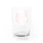 SANKAKU DESIGN STOREの僕らはただの動物。 赤 Water Glass :back