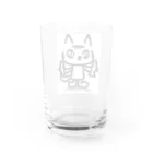 絵本作家くらのすけのおさかなたべる？ Water Glass :back