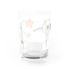 イワシの缶詰のschool debut Water Glass :back